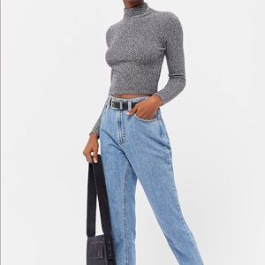 Urban Outfitters Mock Turtleneck Crop